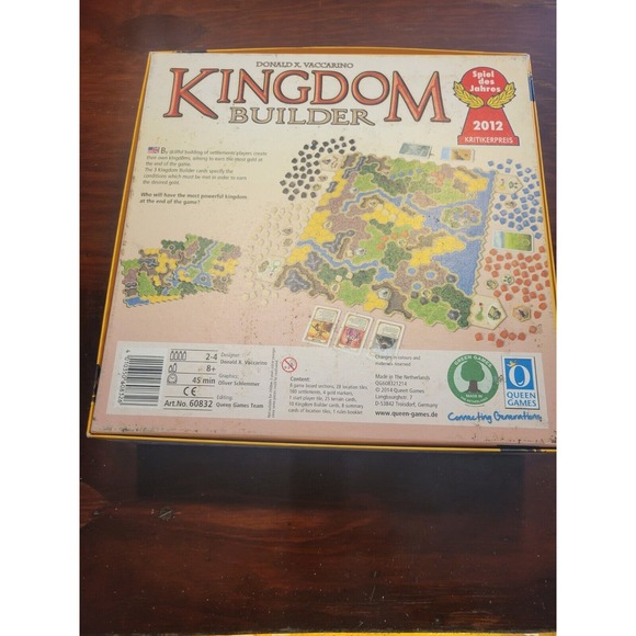 KINGDOM BUILDER Board Game - QUEEN GAMES - Picture 2 of 9